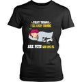 Personalized Lazy Pet Mom T-shirt - Gift For Dog Lovers, Cat Lovers With Up to 6 Pets - First Things I See Every Morning Are Pets Who Love Me