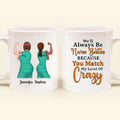 Personalized Nurse Besties Coffee Mug - Up to 4 Nurses - Gift Idea For Coworkers, Friends, Nurses - We'll Always Be Nurse Besties
