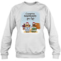Personalized Camping Front View Sweater/T-shirt - Gift For Camping Lovers - Camping Partners For Life
