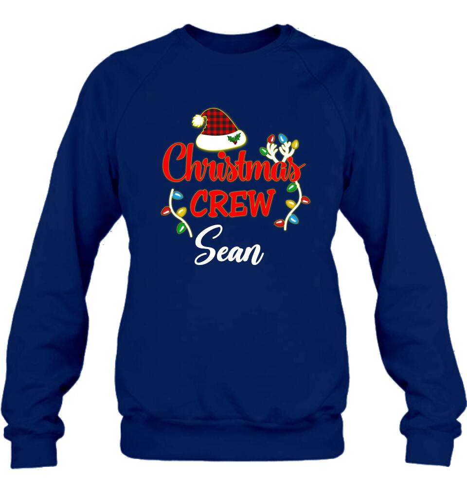 Personalized Family Christmas Shirt - Christmas Gift For Family - Christmas Crew