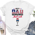 Personalized Father Shirt - Up to 7 Sperms - Gift Idea For Independence Day/Father's Day
