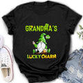 Personalized Shirt/Hoodie/Sweatshirt - Gift for Grandmother - Grandma's Lucky Charms - Up to 6 Grandkids