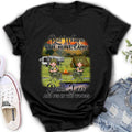 Personalized Fishing Shirt/Pullover Hoodie - Best Gift For Fishing Lovers - Reel Women Fish, Hunt, Camp, Drink Beer And Pee In The Woods