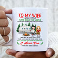 Personalized To My Wife Coffee Mug - Gift For Wife/Husband - I Love You Forever And Always