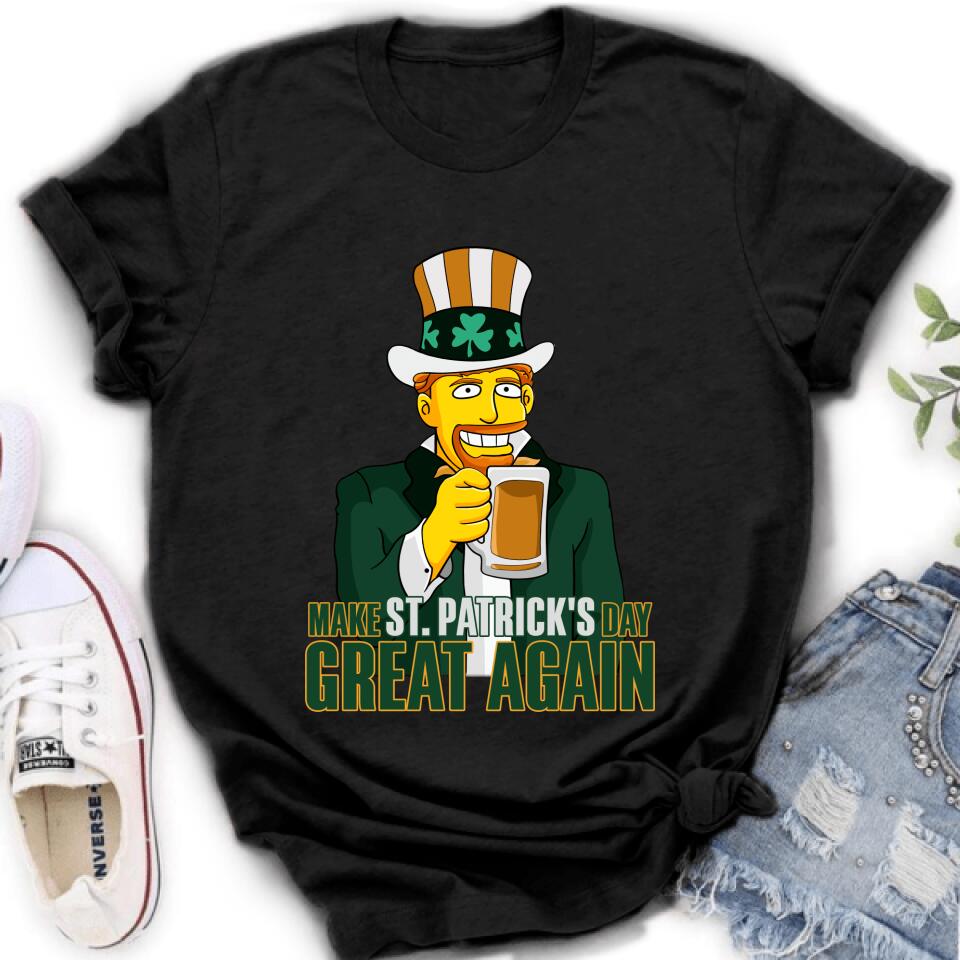 Personalized St. Patrick's Day Shirt - Make St. Patrick's Day Great Again