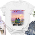 Personalized Annoying Couple T-Shirt - Gift Idea For Couple - Annoying Each Other For Valentine's Day
