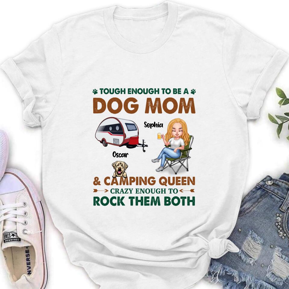 Personalized Camping With Dogs Shirt - Up to 5 Dogs - Best Gift For Dog Lovers - I Like Camping And Dogs And Maybe 3 People