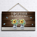 Personalized What We Love Most About Our Home Rectangle Wall Art - Best Gift For Family Members - Together We Built A Life We Love