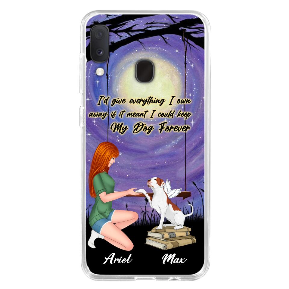 Custom Personalized Dog Mom Phone Case - Gift Idea For Dog Mom/ Dog Lover - When I Needed A Hand I Found Your Paw - Case For iPhone And Samsung