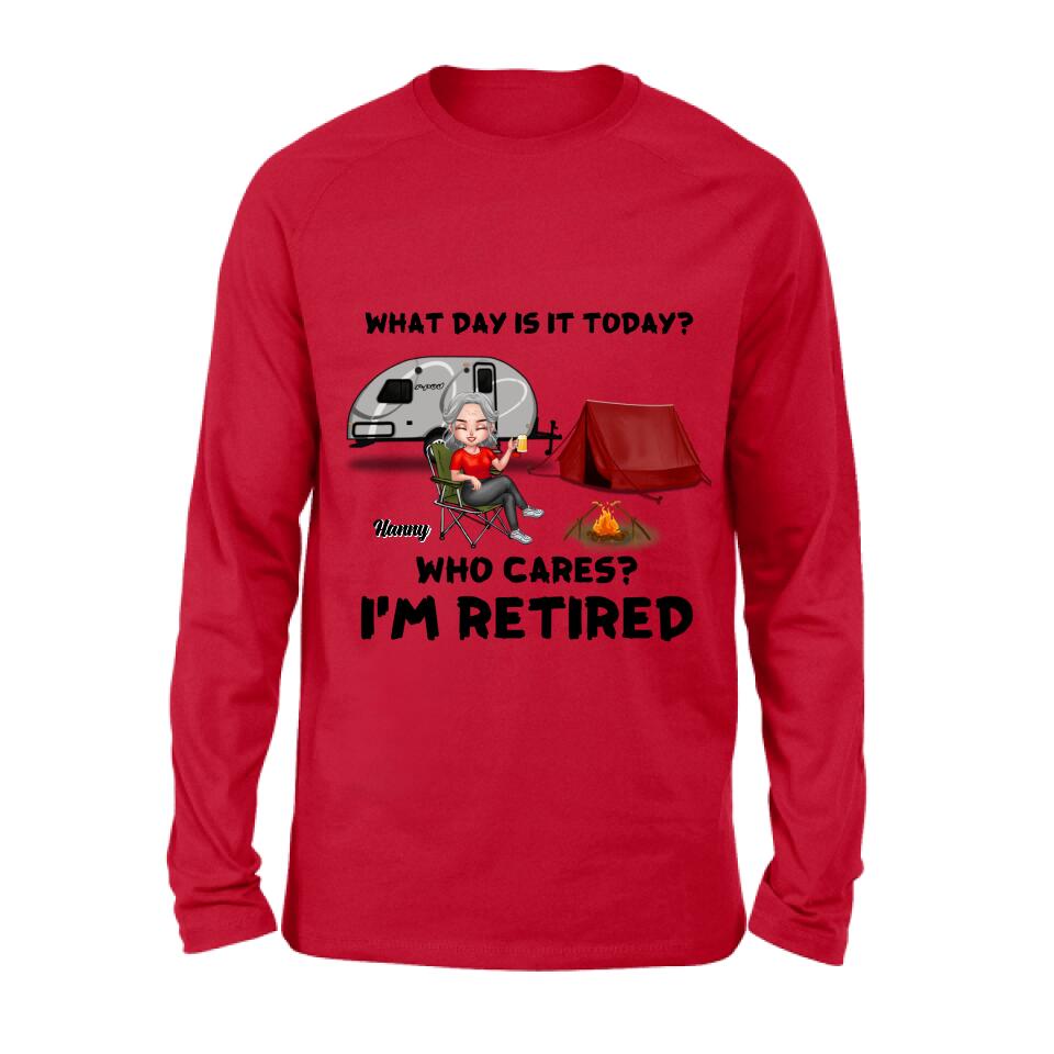 Personalized Grandma Camping Shirt/Pullover Hoodie - Gift Idea For Grandma/Camping Lover - Grammingo Like A Normal Grandma Only More Awesome