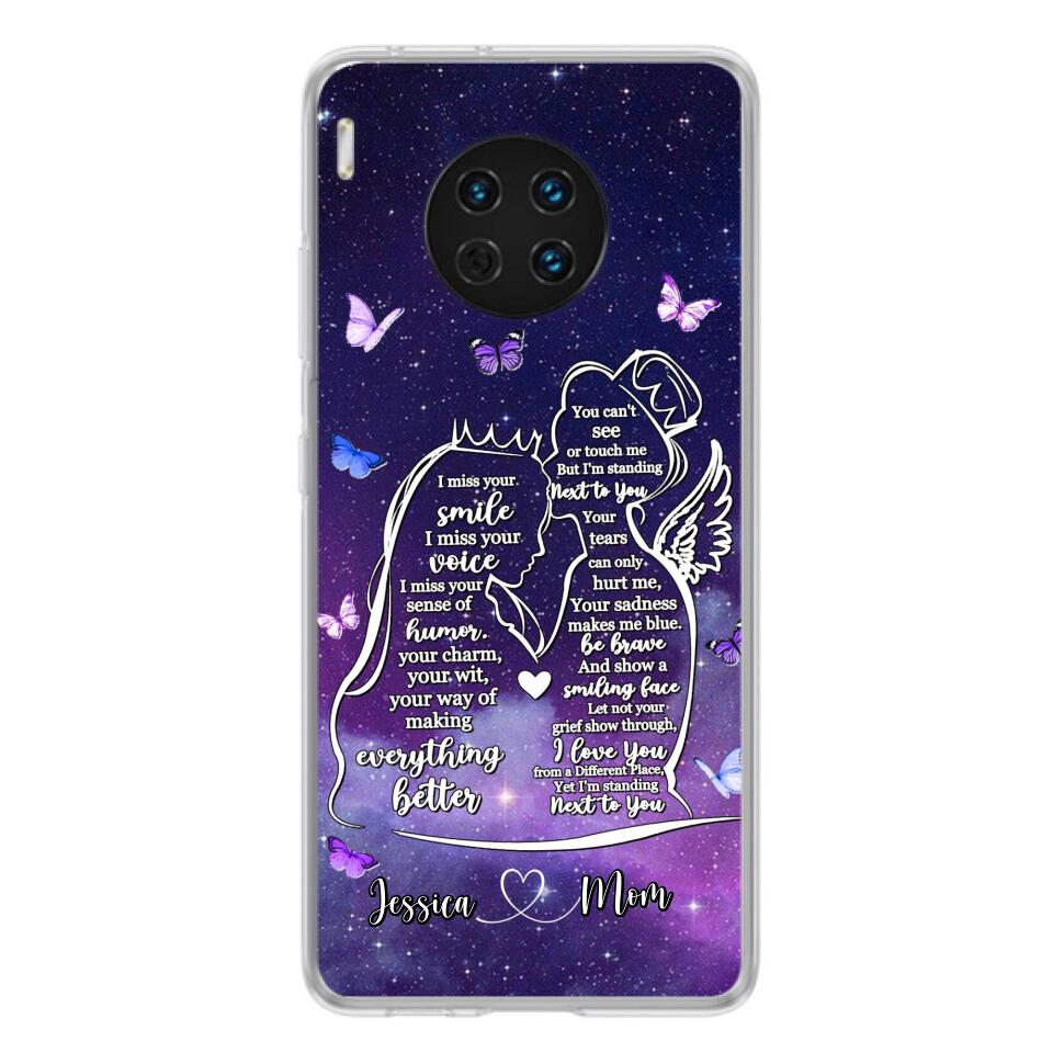 Custom Personalized Memorial Mom Phone Case - Gift Idea For Mom/Daughter - I'm Standing Next To You - Cases For Oppo, Xiaomi & Huawei