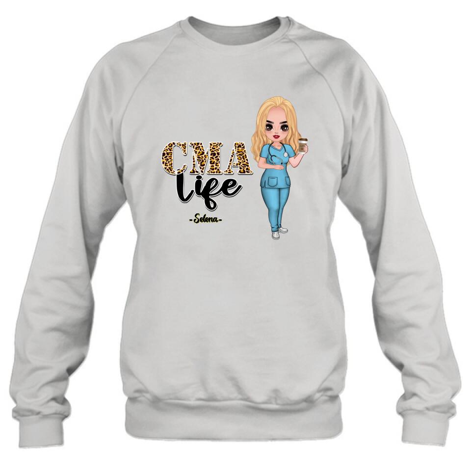 Personalized Nurse Life Shirt - Gift Idea For Nurse Life Lovers - CMA Life