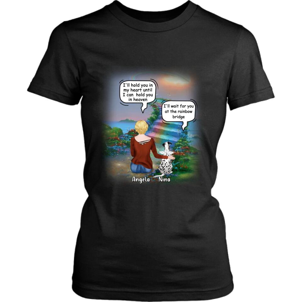 Personalized Memorial Dog Shirt - Up to 4 Dogs - Memorial Gift For Dog Lovers