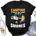 Personalized Camping Shirt - Up to 4 People - Best Gift For Camping Lovers