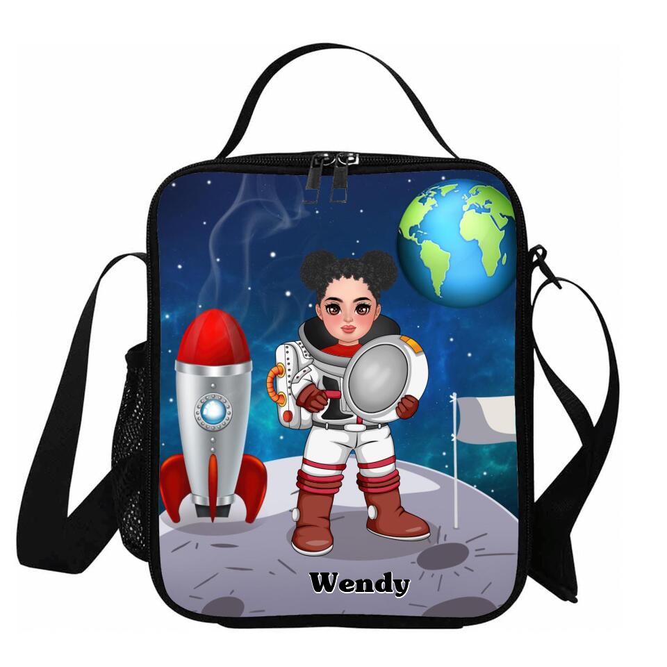 Custom Personalized Astronaut Bag Set - Gift Idea For Kids/Space Lovers