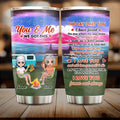 Personalized Couple Camping Tumbler - Gift Idea For Couple/Camping Lover - I Love You Forever And Always