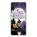 Custom Personalized Witch Phone Case - Gift Idea For Halloween - A Witch Ought Never To Be Frightened In The Darkest Forest - Case for Xiaomi, Huawei & Oppo