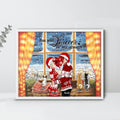 Personalized Kissing Couple Xmas Horizontal Poster - Couple With Up to 3 Pets - Best Gift For Christmas - You Will Forever Be My Always - EWFNOK