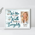 Personalized Photo Horizontal Poster - They Walk Beside Us Everyday