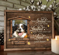 Personalized Memorial Photo Poster - Memorial Gift Idea For Pet Lovers - You Smiled With Your Eyes Laughed With Your Tail And Loved With Your Heart