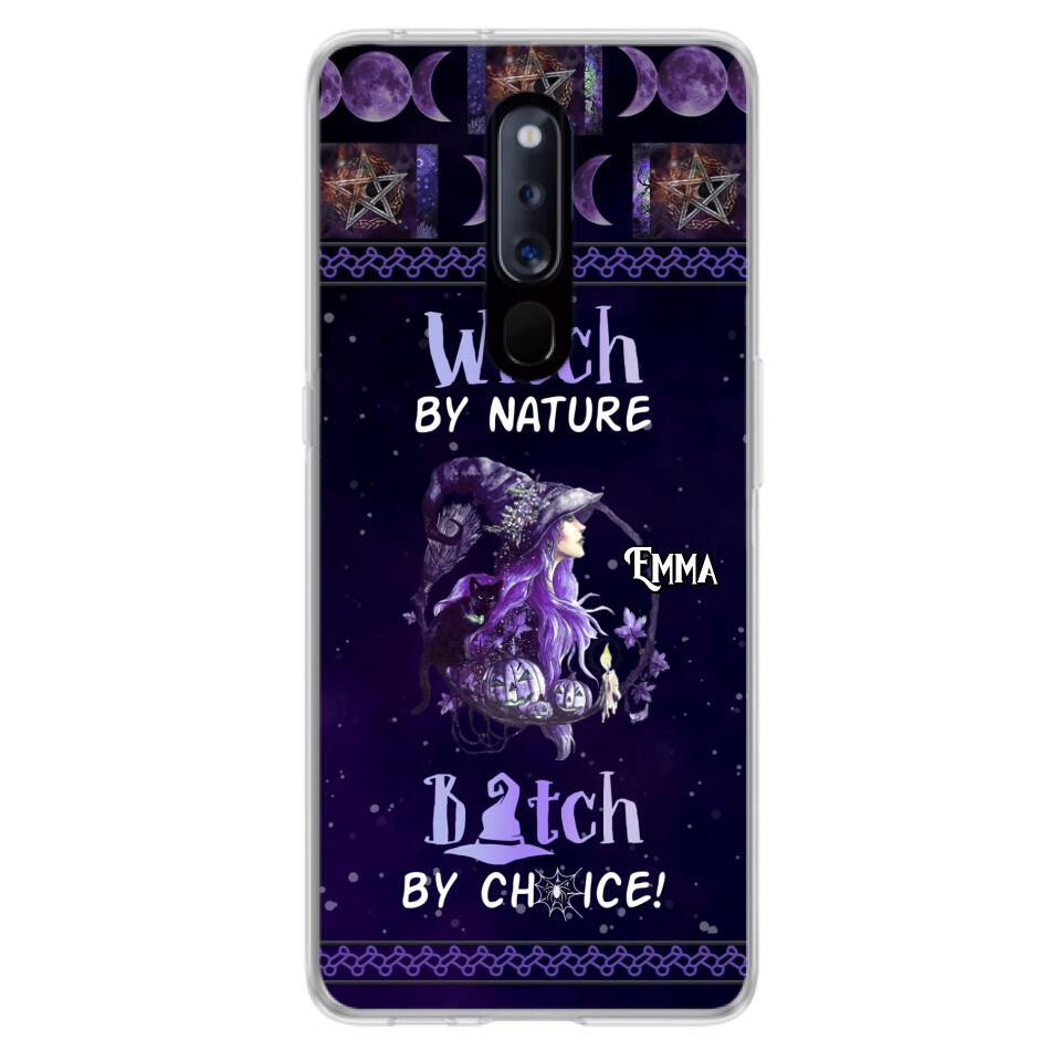 Custom Personalized Witch Phone Case - Halloween Gift Idea For Friends - Case for Xiaomi, Huawei & Oppo