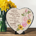 Personalized Memorial Heart Lithograph - Memorial Gift Idea For Family - Those We Love Are Never Gone They Move Within The Wind's Own Song