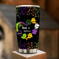 Custom Personalized Nana's Bootiful Crew Tumbler - Halloween Gift for Grandmother - Up to 7 Grandkids