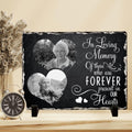 Personalized Memorial Horizontal Lithograph - Custom Mom/Dad Photo - In Loving Memory Of Those Who Are Forever Present In Our Hearts