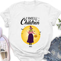 Personalized Halloween Girls Shirt/Hoodie - Halloween Gift For Friends/Besties - I Smell Children