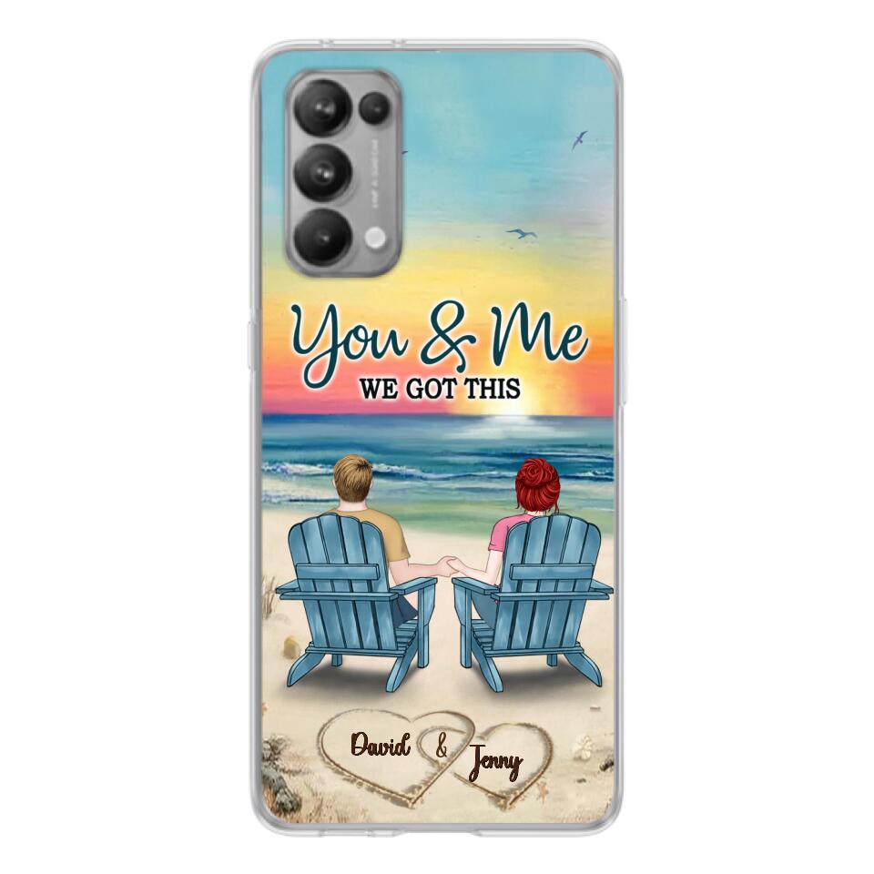 Custom Personalized Couple Phone Case - Gift Idea For Couple - You & Me We Got This - Case for Xiaomi, Huawei & Oppo