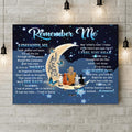 Personalized Memorial Canvas - Up to 4 Pets - Best Gift For Dog/Cat Lovers - Remember Me