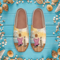 Personalized Dog Mom Women's Canvas Fisherman Shoes - Gift For Dog Lover/Mother's Day Gift For Mom