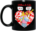 Personalized Couple Valentine Coffee Mug - Valentine's Day Gift For Couple - I Love You