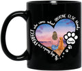 Personalized Dog Mom Coffee Mug - Gift Idea For Dog Lover - My Dogs Think I'm Perfect Who Cares What Anyone Else Thinks