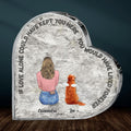 Personalized Pet Mom/Dad Crystal Heart - Gift Idea For Pet Lover with up to 5 Pets - If Love Alone Could Have Kept You Here, You Would Have Lived Forever