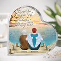 Personalized Memorial Daughter/Son Acrylic Plaque - Memorial Gifts For Loss Of Daughter/Son - I Loved You Your Whole Life I'll Miss You For The Rest Of Mine