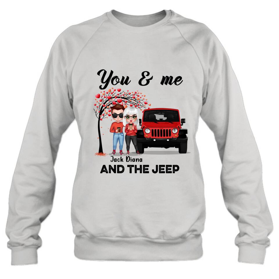 Personalized Off-road Couple Shirt - Best Gift For Couple - You & Me