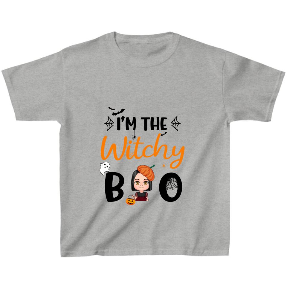 Custom Personalized I Am The Boo Family T-shirt - Halloween Gift Idea For Whole Family