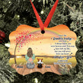Personalized Memorial Pets Ornament - Up to 3 Pets - Memorial Gift Idea For Dog/Cat Lovers - I Love You Forever
