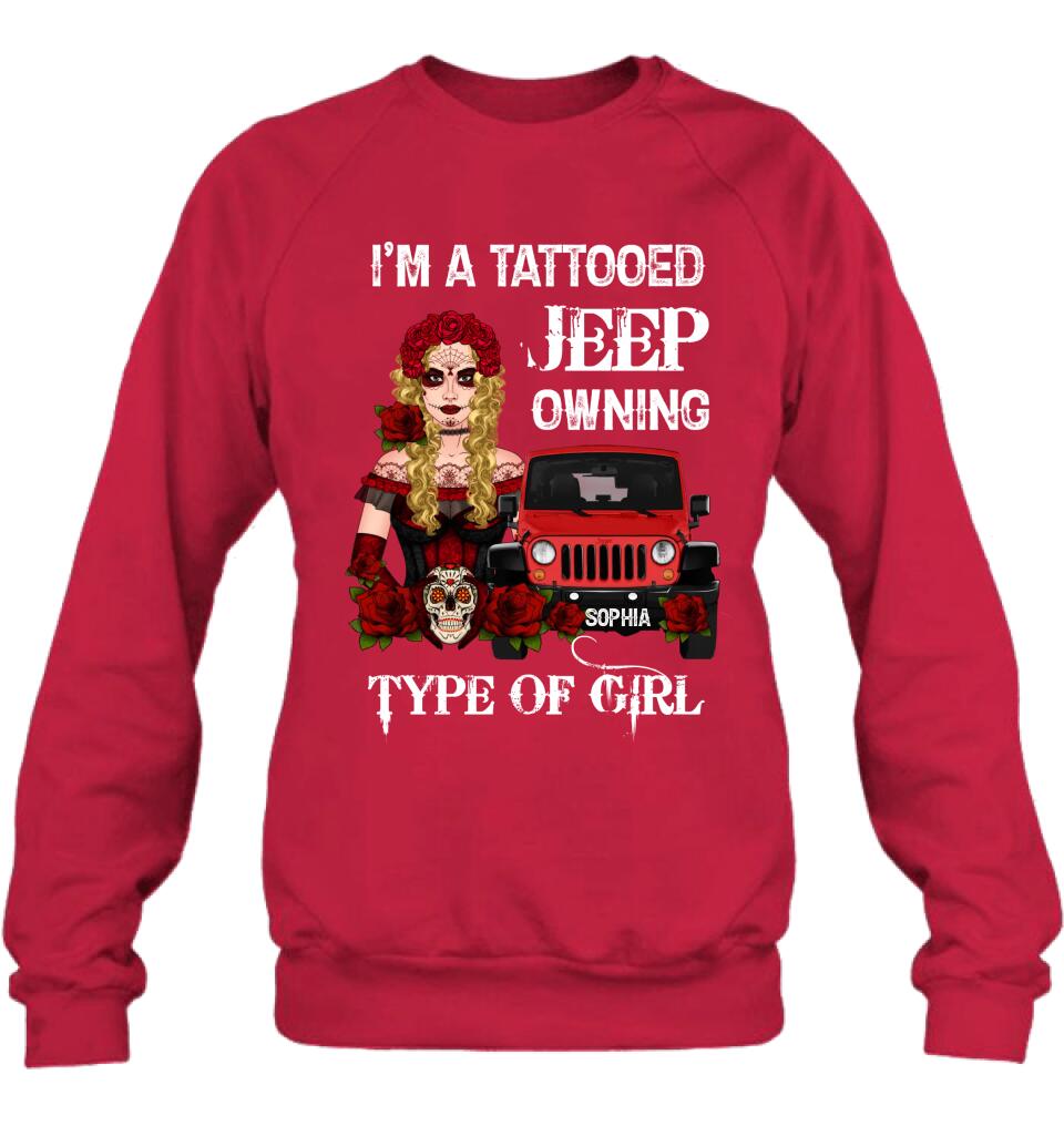 Custom Personalized Off-road Girl T-shirt/ Long Sleeve/ Sweatshirt - Gift Idea For Halloween/ Off-road Lover