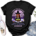 Personalized Witch T-Shirt/Long Sleeve/Sweatshirt/Hoodie - Gift Idea For Halloween/Friends - I Think For Halloween I Shall Go As Karma Some Of You Should Be