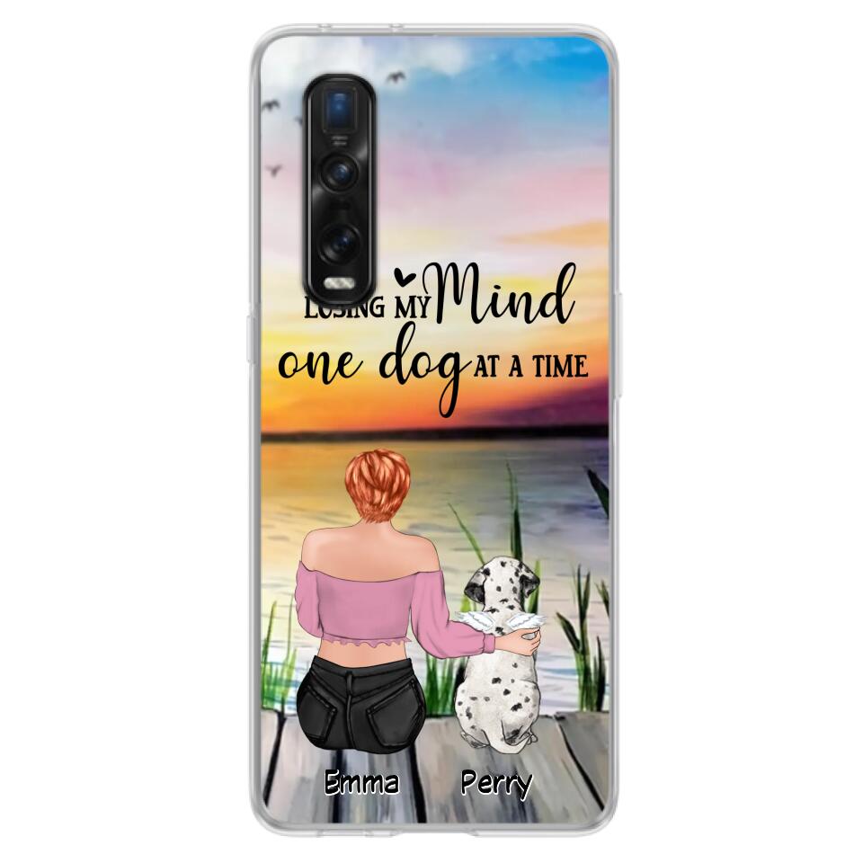 Custom Personalized Pet Mom/Dad Phone Case For Xiaomi/ Oppo/ Huawei - Gift Idea For Pet Owner With Up To 5 Cats/ Dogs - Losing My Mind One Dog At A Time