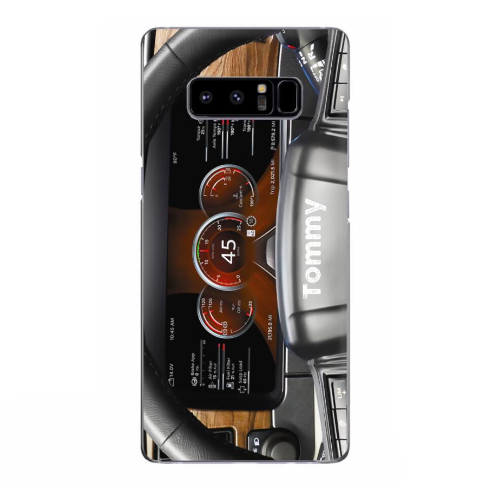 Personalized Truck Dashboard Phone Case - Case For Iphone, Samsung and Xiaomi - 6D8KY1