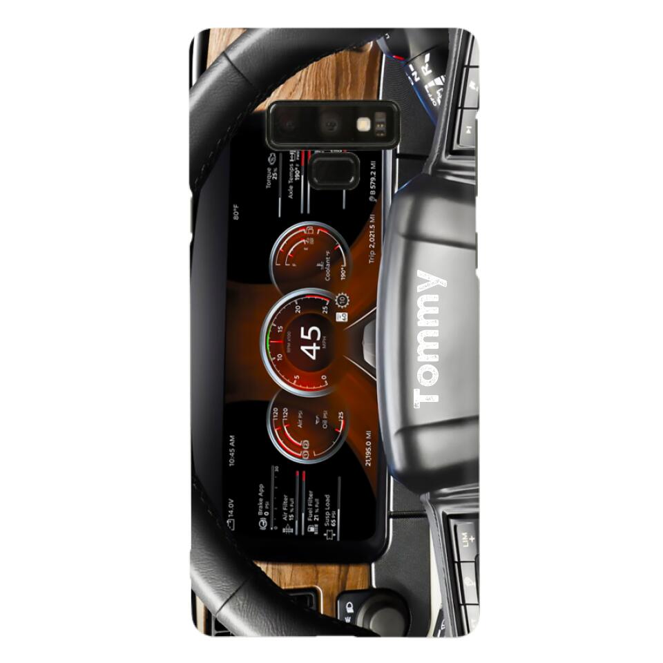 Personalized Truck Dashboard Phone Case - Case For Iphone, Samsung and Xiaomi - 6D8KY1