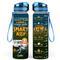 Personalized Camping Queen Water Tracker Bottle - Gift Idea For Camping Lover - Camping Queen Classy Sassy And A Bit Smart Assy
