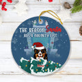 Personalized Christmas Naughty Pets Ornament - Up to 5 Dogs/Cats - Christmas Gift For Dog/Cat Lovers - The Reason Santa Has A Naughty List