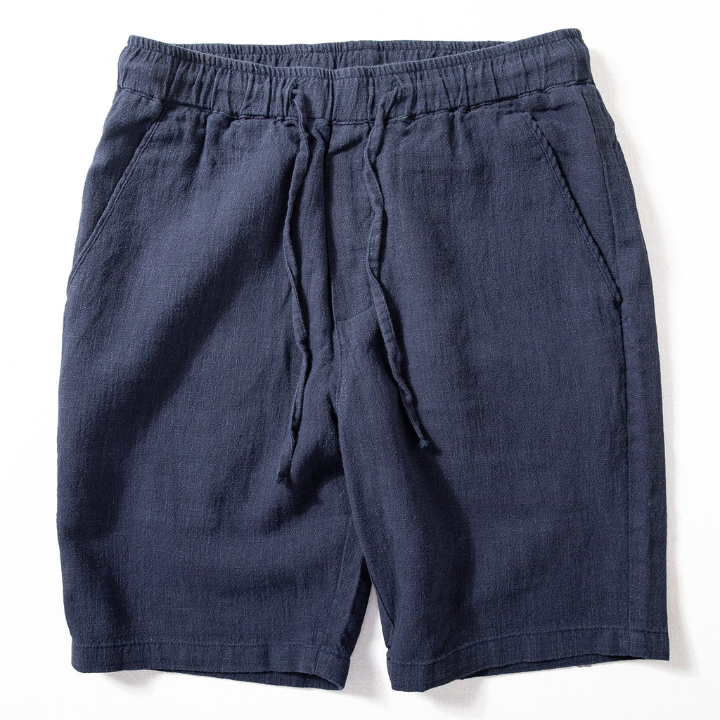 Men's Slim-fit Straight-leg Hemp Five-pocket Pants