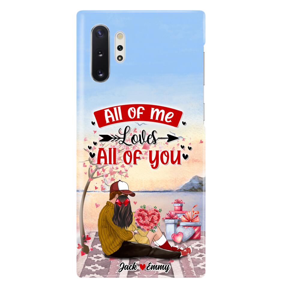 Personalized Couple Phone Case - Best Gift For Couple - Happy Valentine's Day