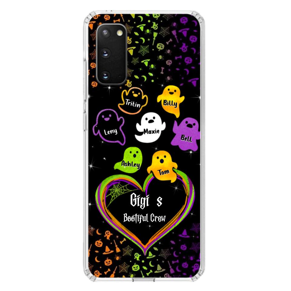 Custom Personalized Gigi's Bootiful Crew iPhone/Samsung Phone case - Halloween Gift for Grandma and grandkids - Up to 7 Grandkids