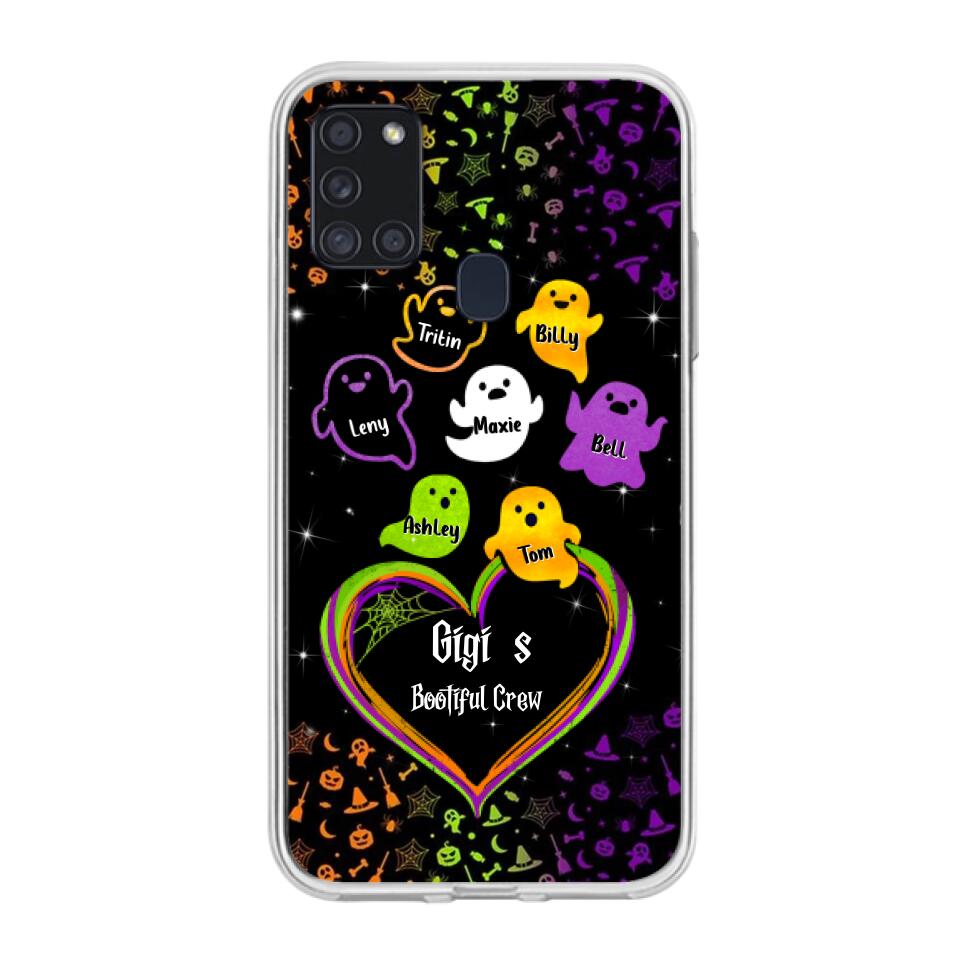 Custom Personalized Gigi's Bootiful Crew iPhone/Samsung Phone case - Halloween Gift for Grandma and grandkids - Up to 7 Grandkids